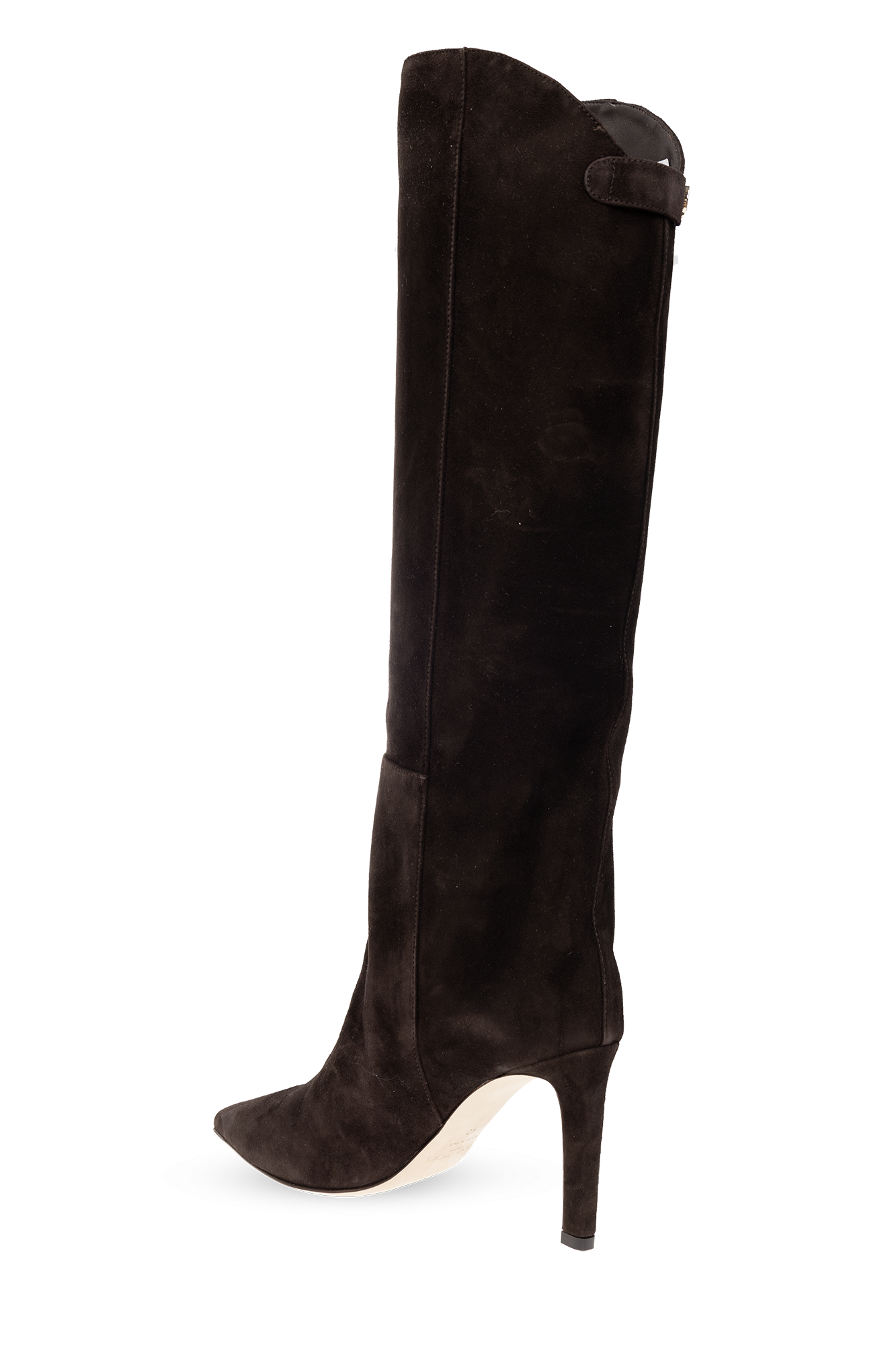 Jimmy choo black hot sale suede boots